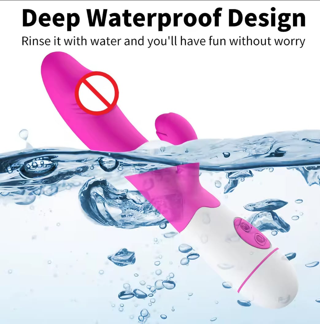 Vibrador conejo recargable - Imagen 2