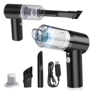 Mini Aspiridora Sopladora Inalámbrica Recargable 2 In 1 Usb